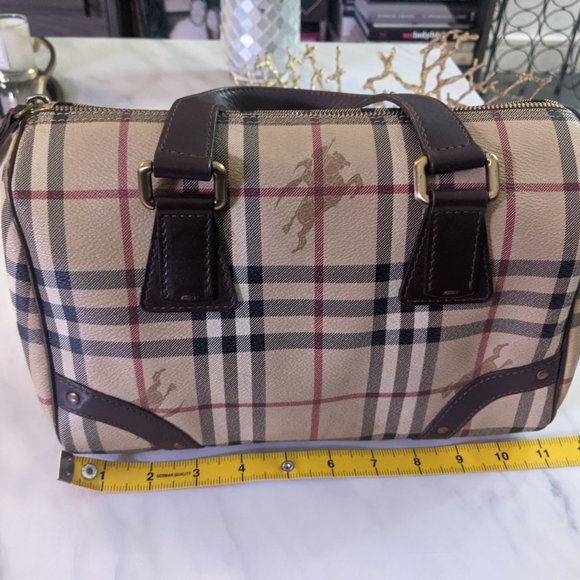 Burberry Haymarket Check Vintage Bag